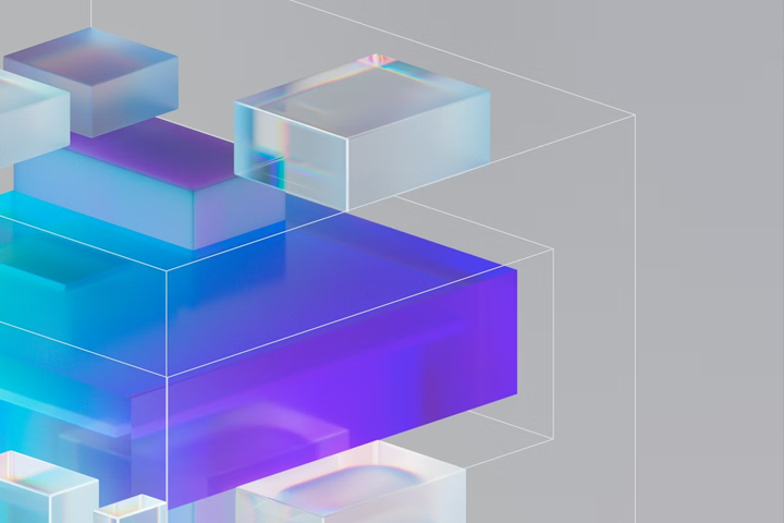Abstract cubes